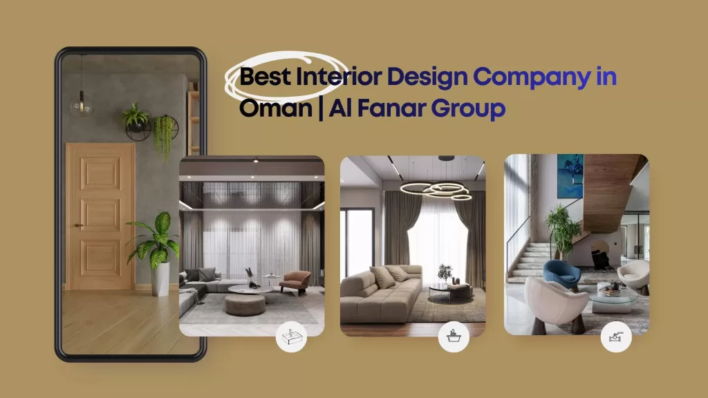 interior design company in Oman – Al Fanar Group showroom